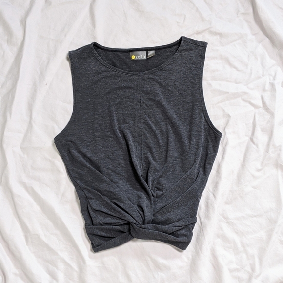 Barre Adjustable Wrap Crop Top - Picture 1 of 3